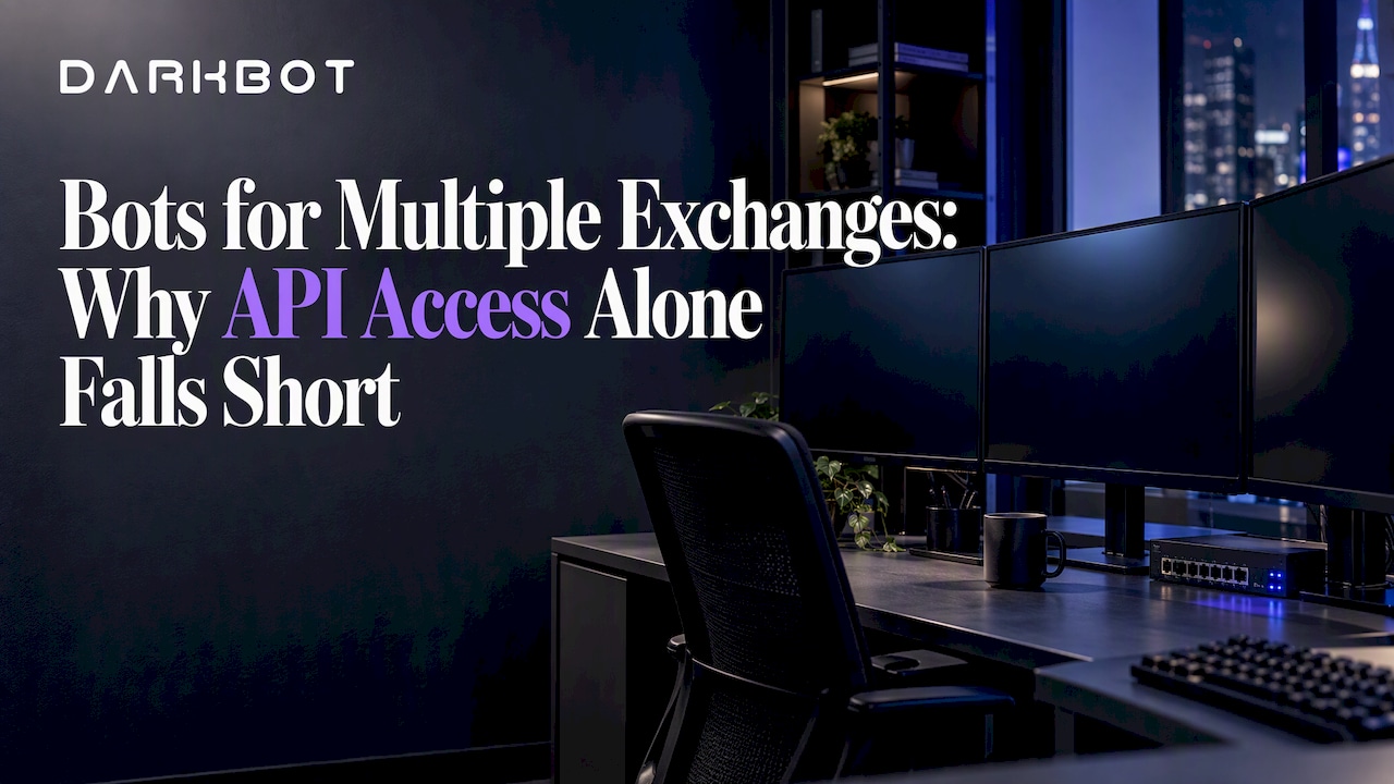 Bots for Multiple Exchanges: Why API Access Alone Falls Short