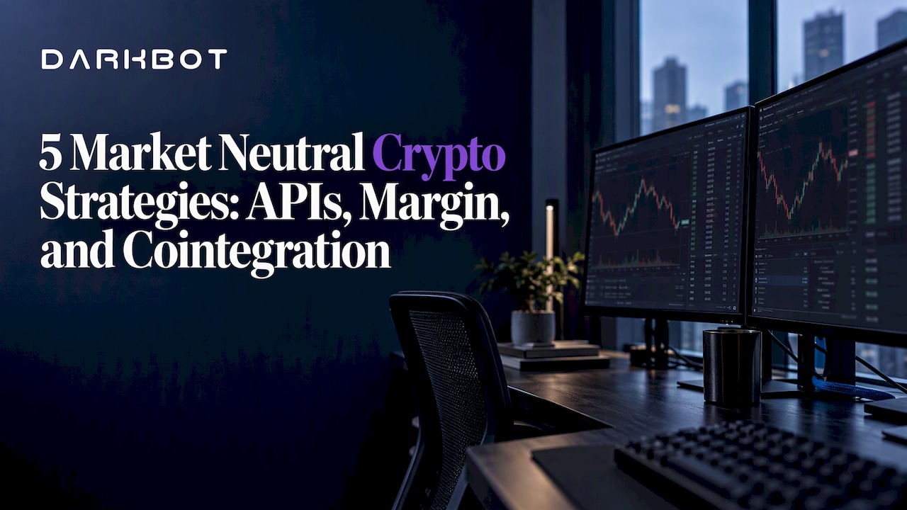 5 Market Neutral Crypto Strategies: APIs, Margin, Cointegration
