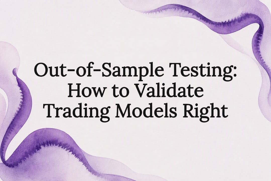 Out-of-Sample Testing: How to Validate Trading Models Right