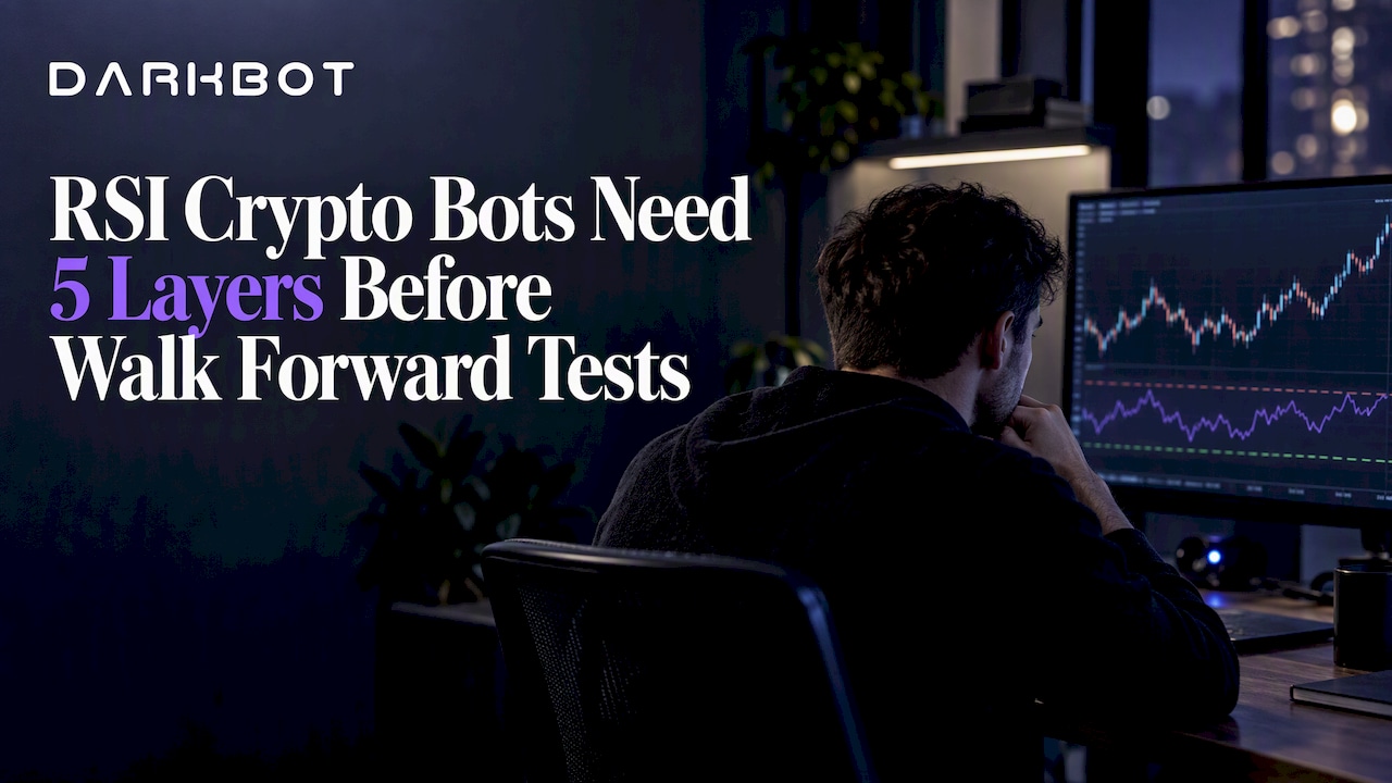 RSI Crypto Bots Need 5 Layers Before Walk Forward Tests