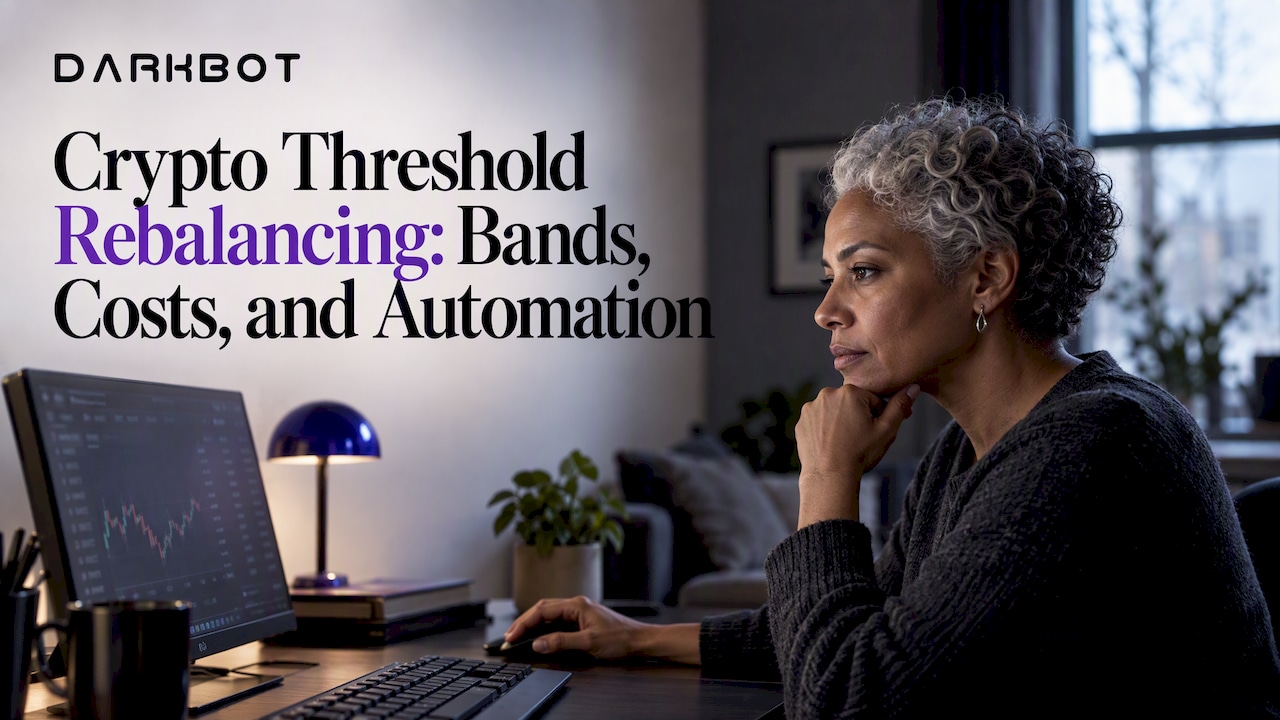Threshold Rebalancing in Crypto: Bands, Costs, Automation